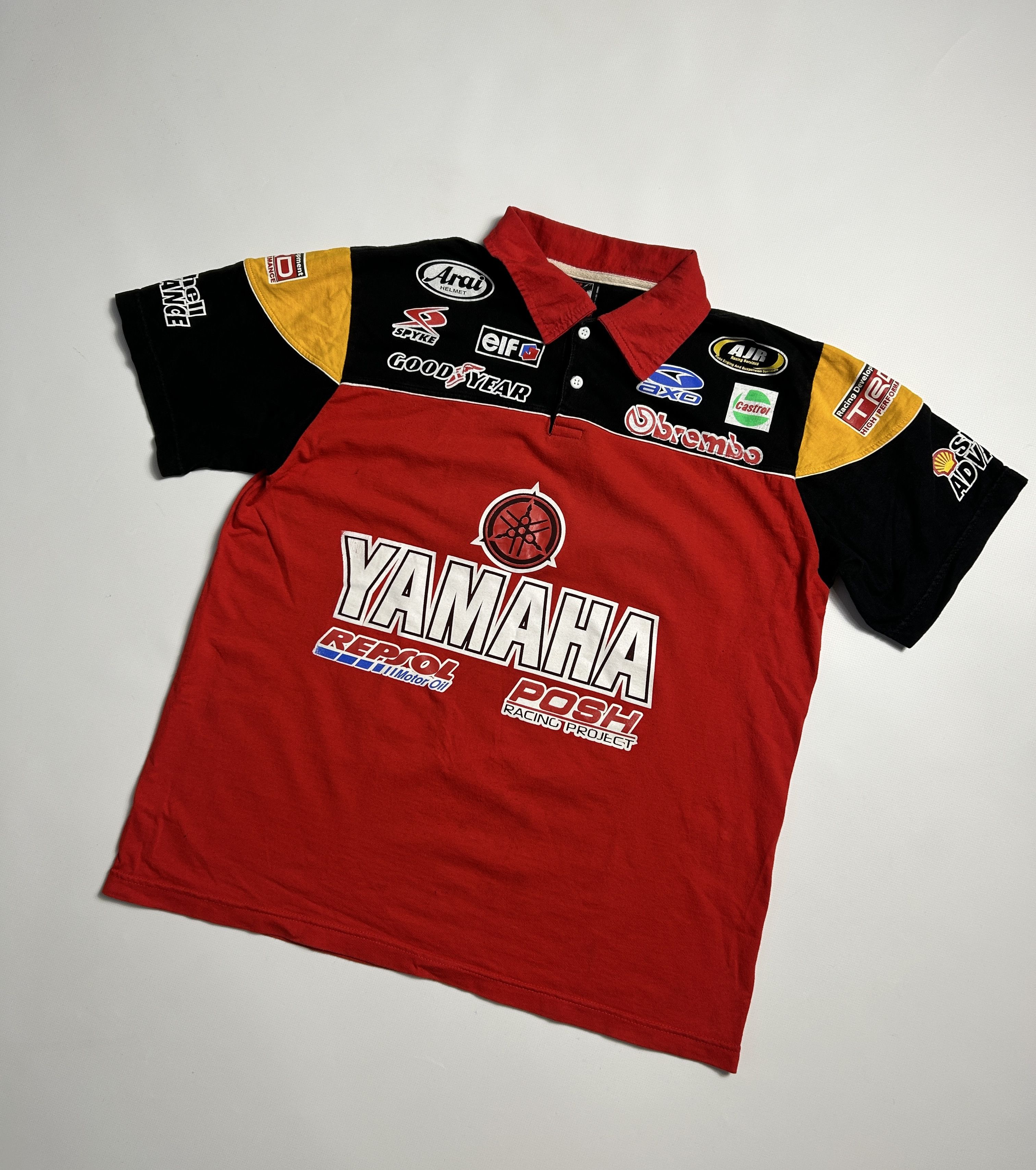 Vintage Yamaha Racing Team Persol Posh Shell Racing T-Shirt Vintage ...