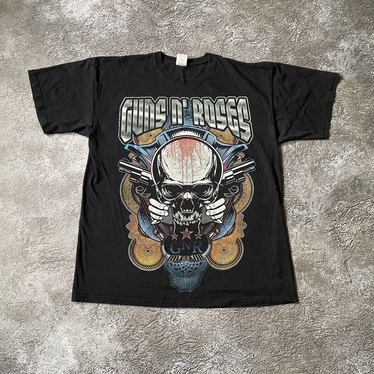Vintage Vintage Y2K Guns N Roses Graphic Tee Grunge Band Tee Baggy L Size US L / EU 52-54 / 3 - 2 Thumbnail