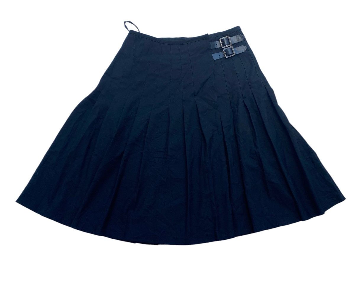 image of J W Anderson J.w Anderson Collabs Uniqlo Wool Skirt Belt Design in Black, Women's (Size 24)