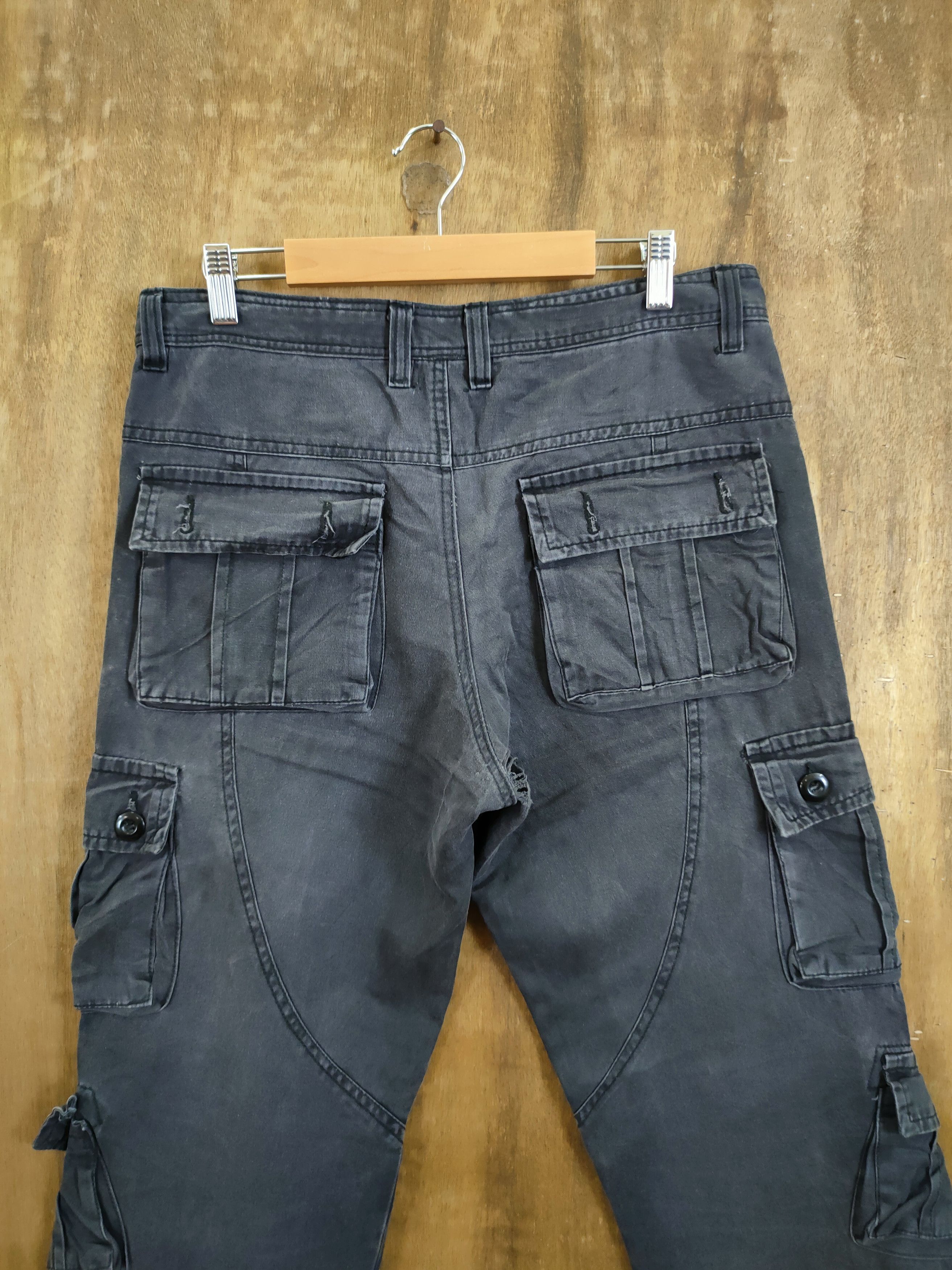Hypebeast D Japan utility multipocket tactical cargo pants #46-953 Size US 32 / EU 48 - 9 Thumbnail
