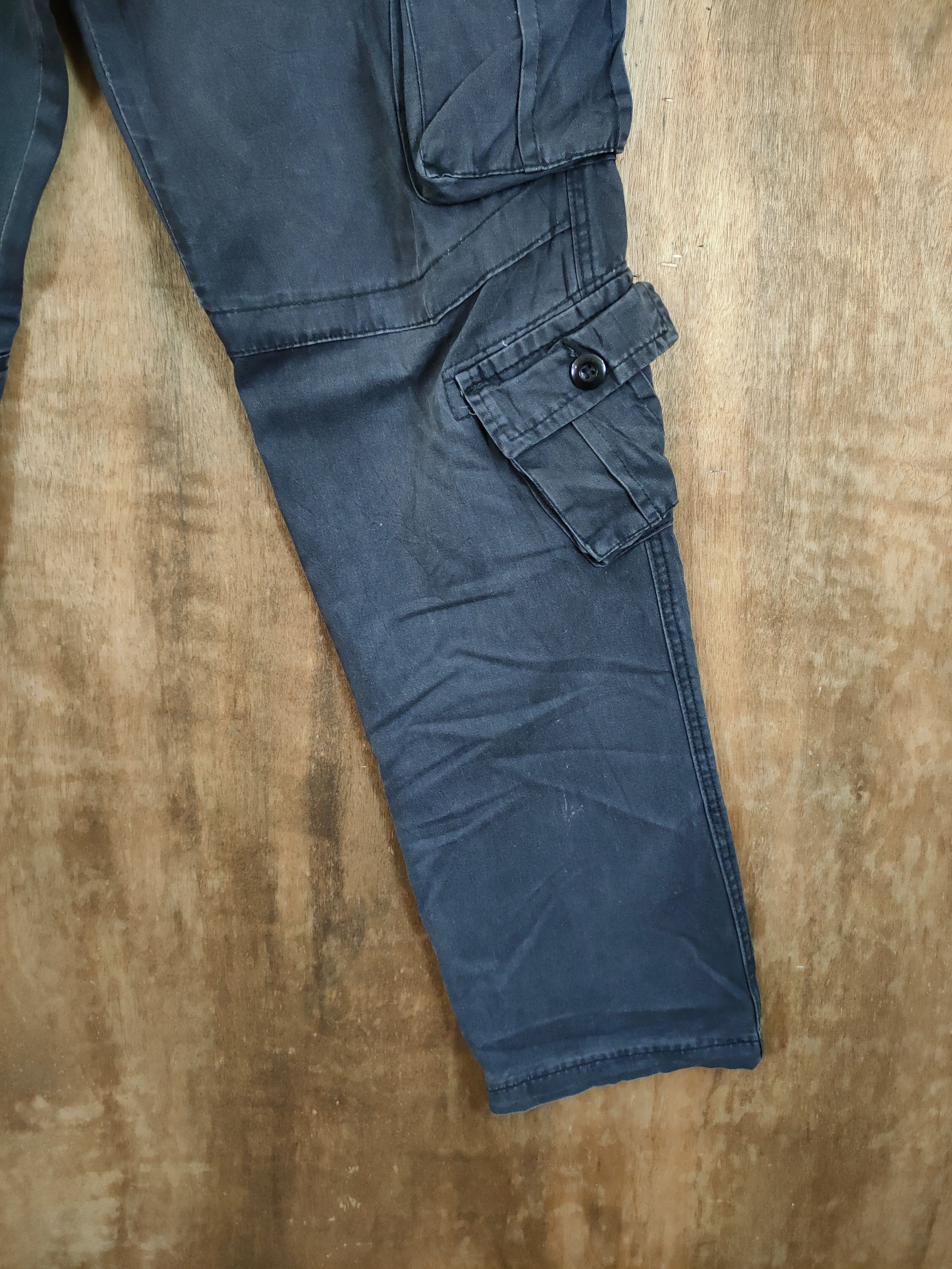 Hypebeast D Japan utility multipocket tactical cargo pants #46-953 Size US 32 / EU 48 - 3 Thumbnail