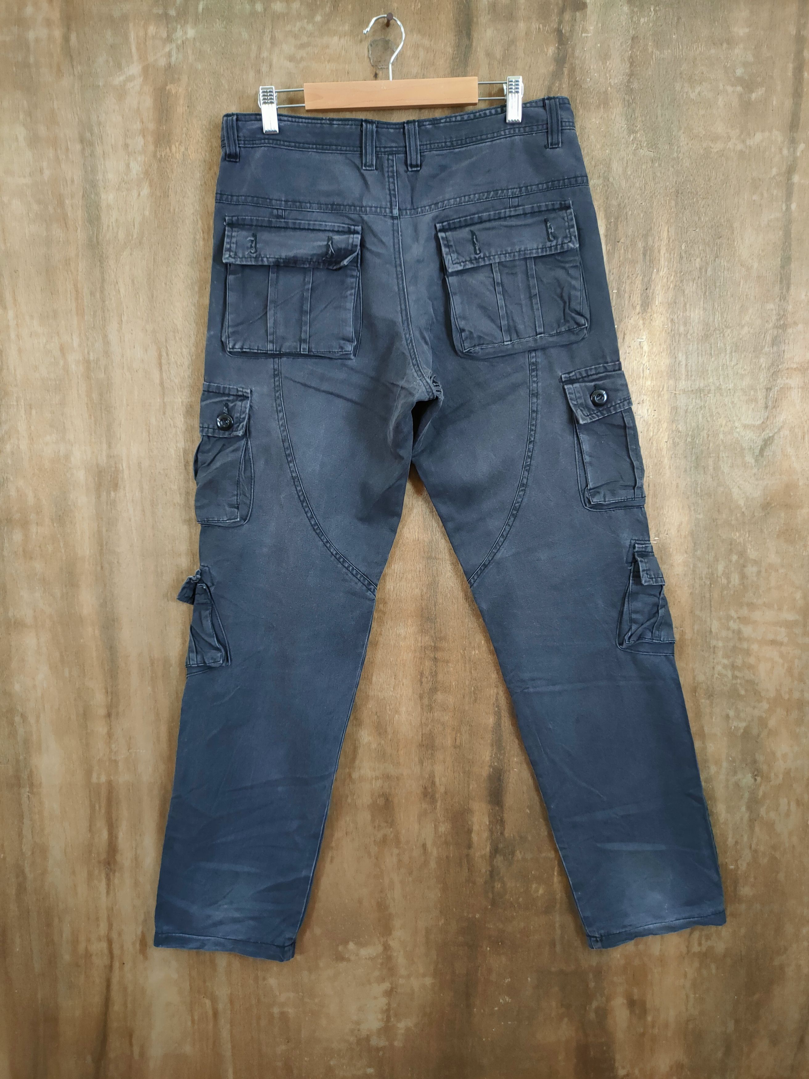 Hypebeast D Japan utility multipocket tactical cargo pants #46-953 Size US 32 / EU 48 - 6 Thumbnail
