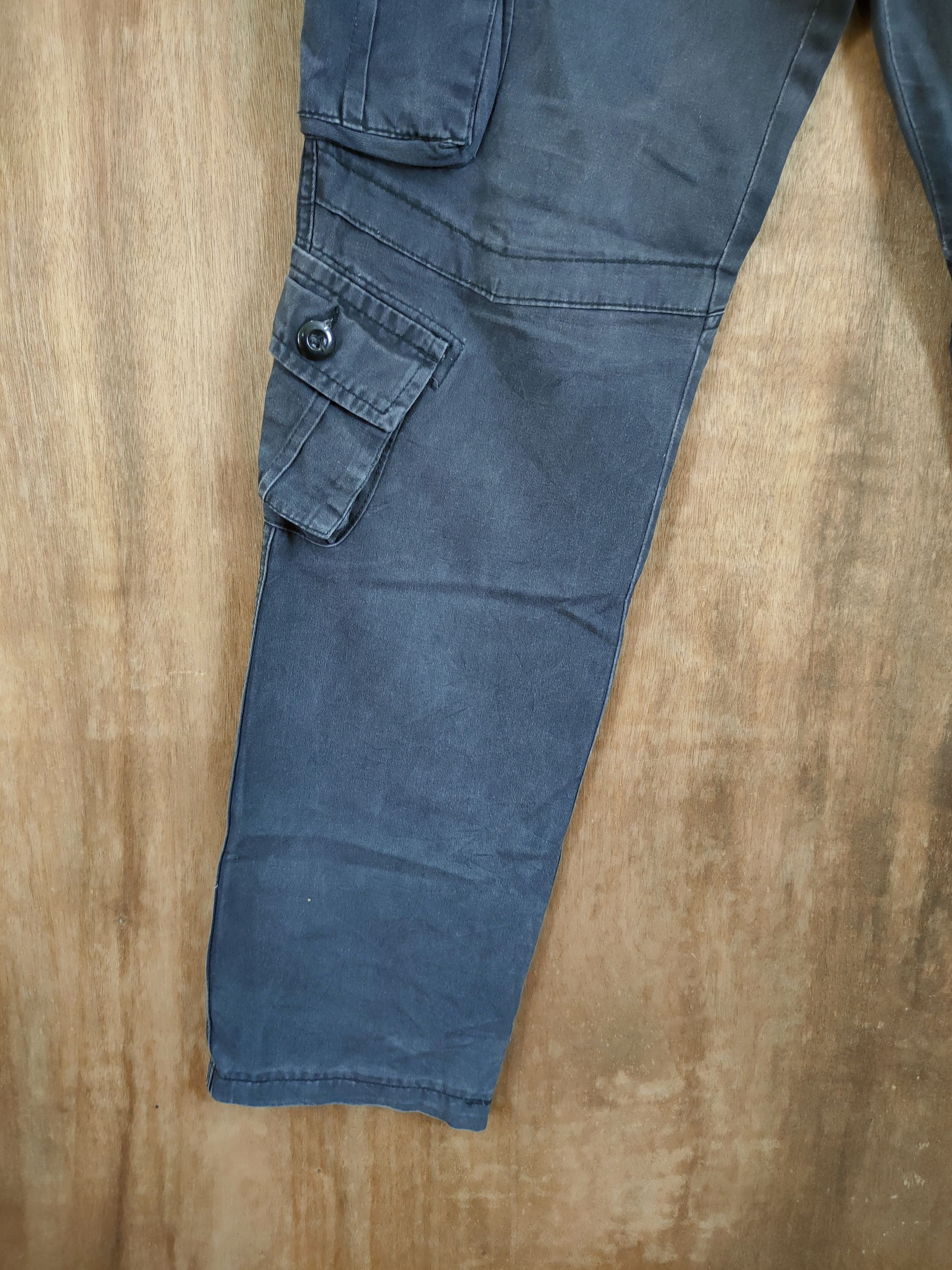 Hypebeast D Japan utility multipocket tactical cargo pants #46-953 Size US 32 / EU 48 - 2 Thumbnail