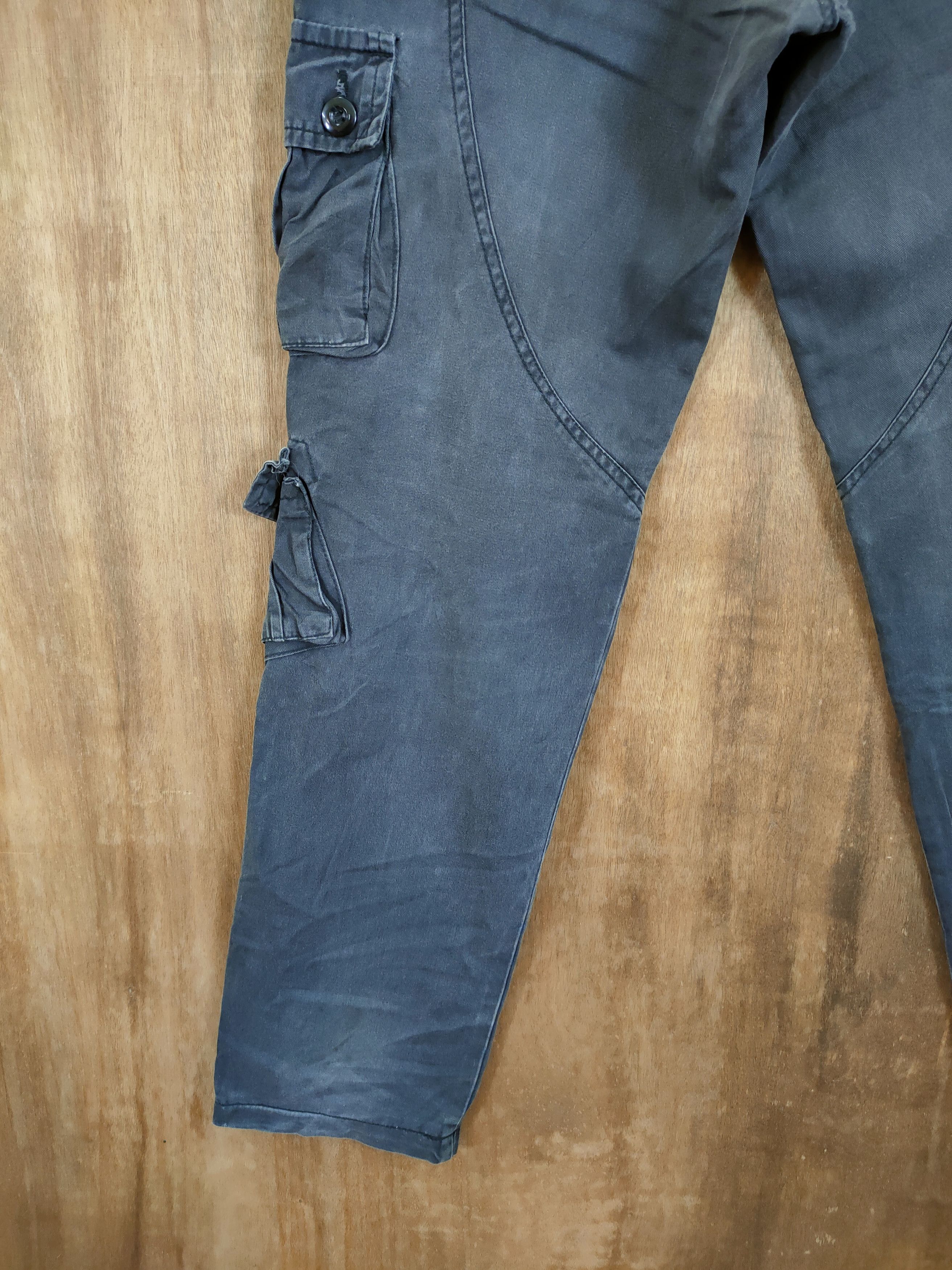Hypebeast D Japan utility multipocket tactical cargo pants #46-953 Size US 32 / EU 48 - 7 Thumbnail