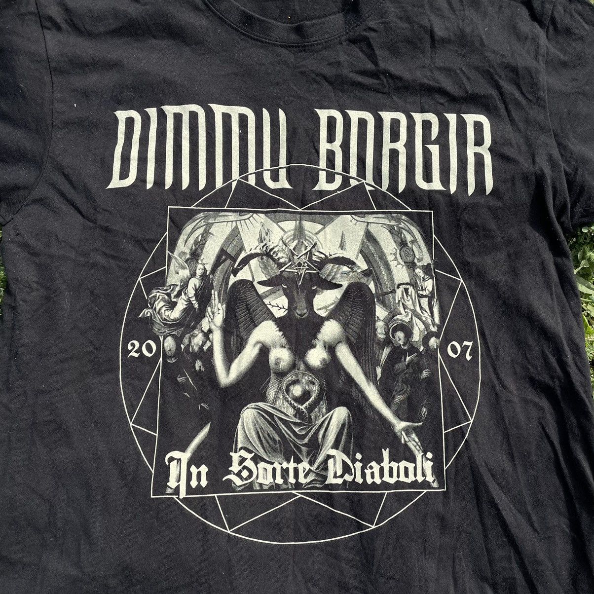 Vintage Vintage Y2K Dimmu Borgir Graphic Tee Skulls Grunge Tapered M Size US M / EU 48-50 / 2 - 4 Thumbnail