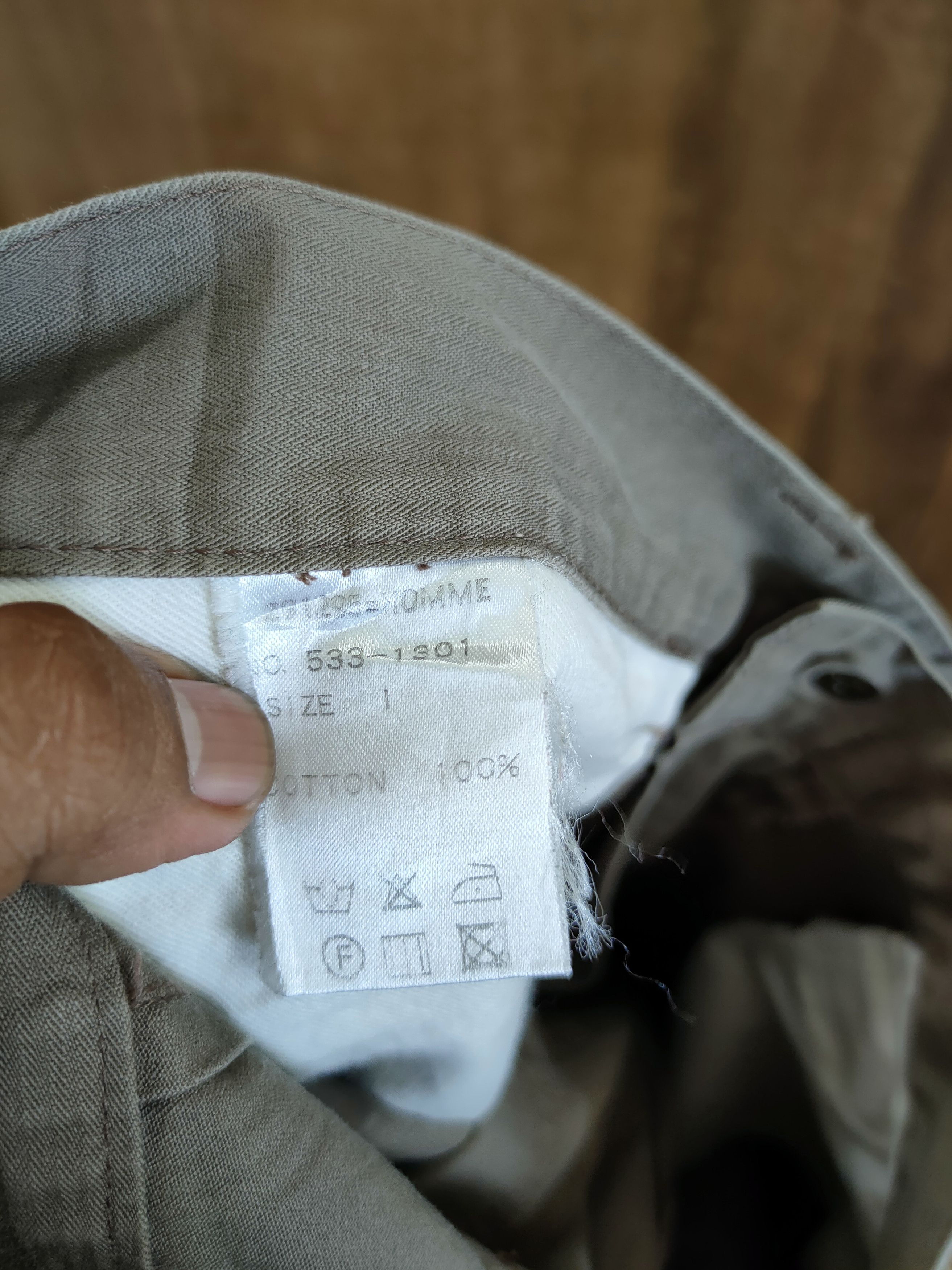 Grailed 291295 Homme green utility patch cargo pants #46-732 Size US 26 / EU 42 - 13 Thumbnail