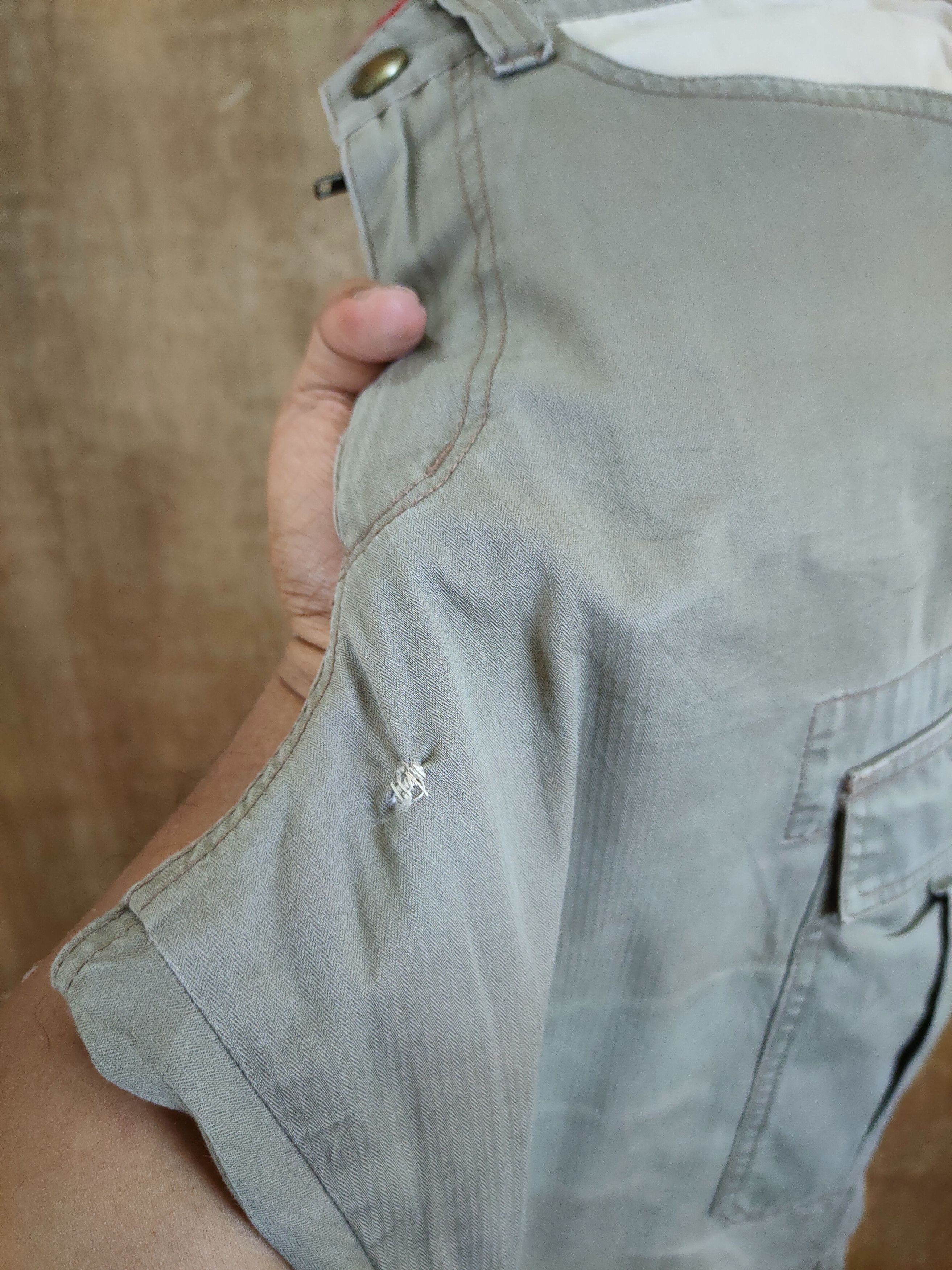 Grailed 291295 Homme green utility patch cargo pants #46-732 Size US 26 / EU 42 - 14 Thumbnail