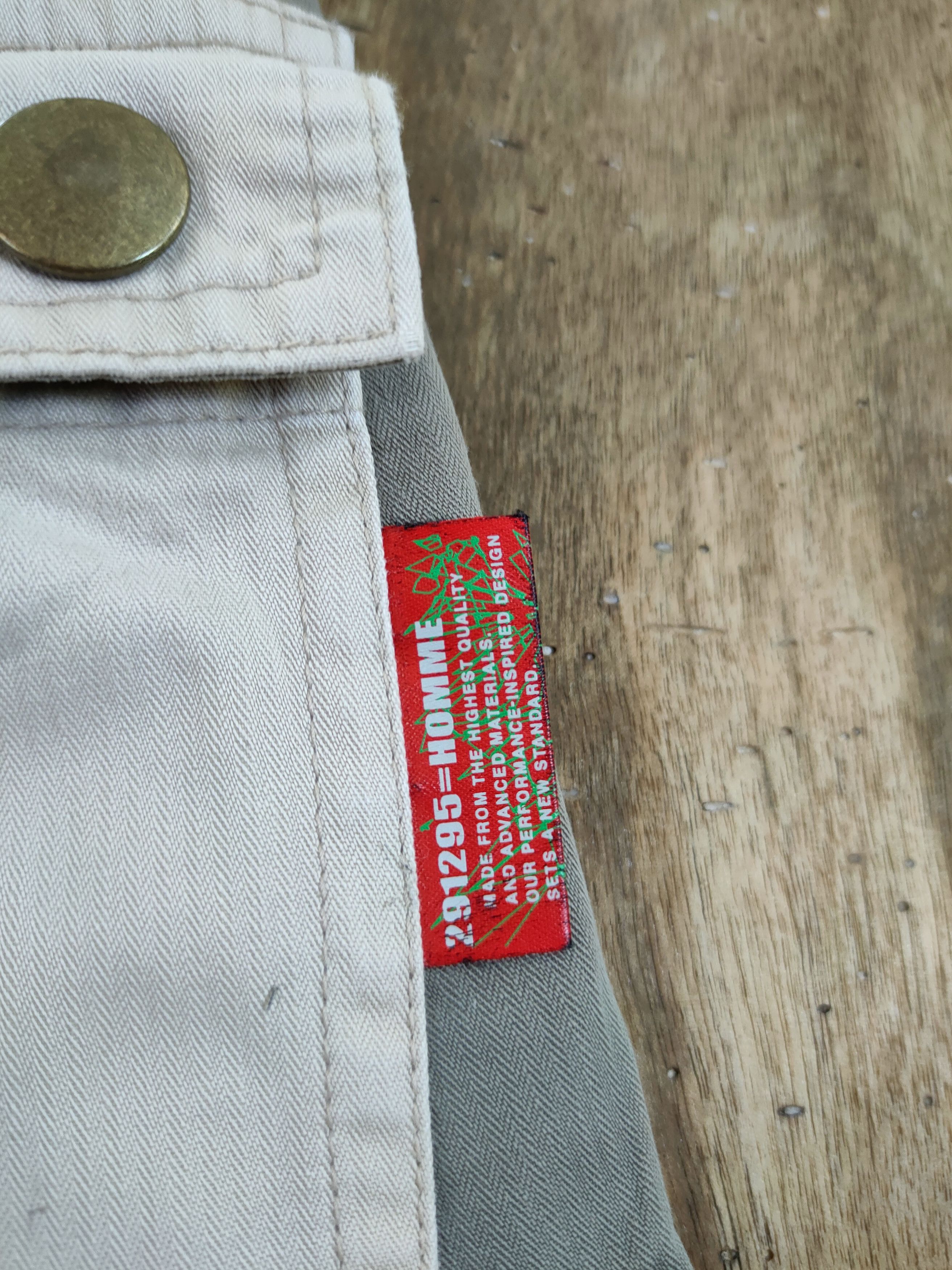 Grailed 291295 Homme green utility patch cargo pants #46-732 Size US 26 / EU 42 - 12 Thumbnail