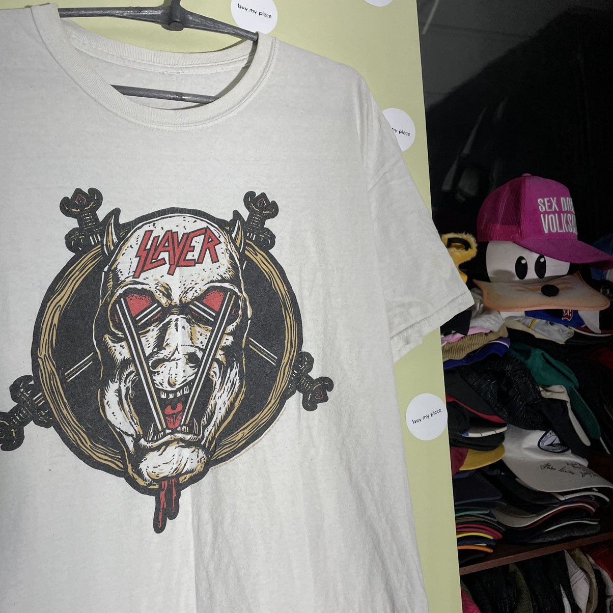 Vintage Vintage Y2K Graphic Tee Horror Skull Dark Grunge Washed XXL Size US XXL / EU 58 / 5 - 5 Thumbnail