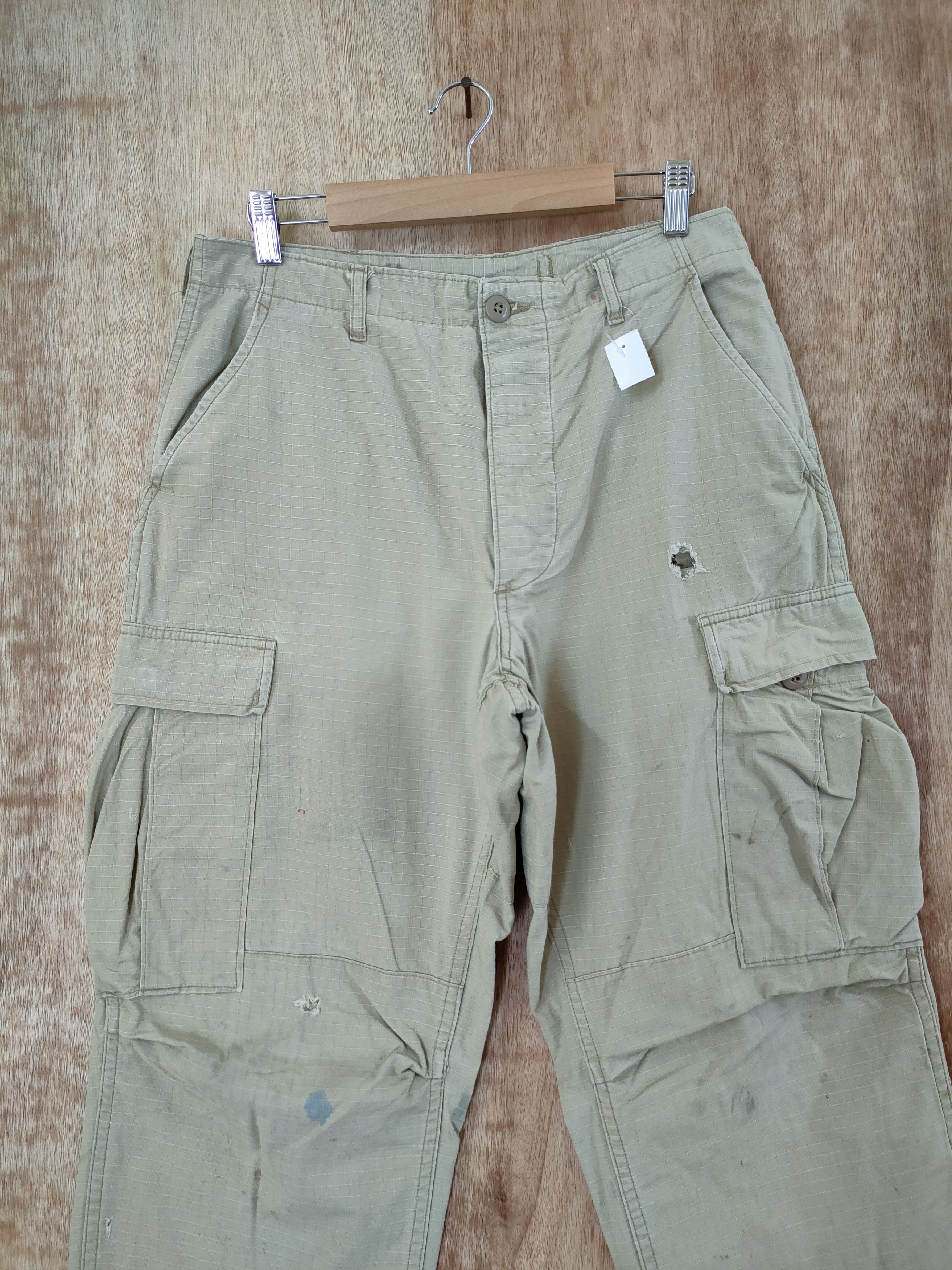 Vintage Vintage military multi pocket cargo pants #46-647 Size US 30 / EU 46 - 4 Thumbnail