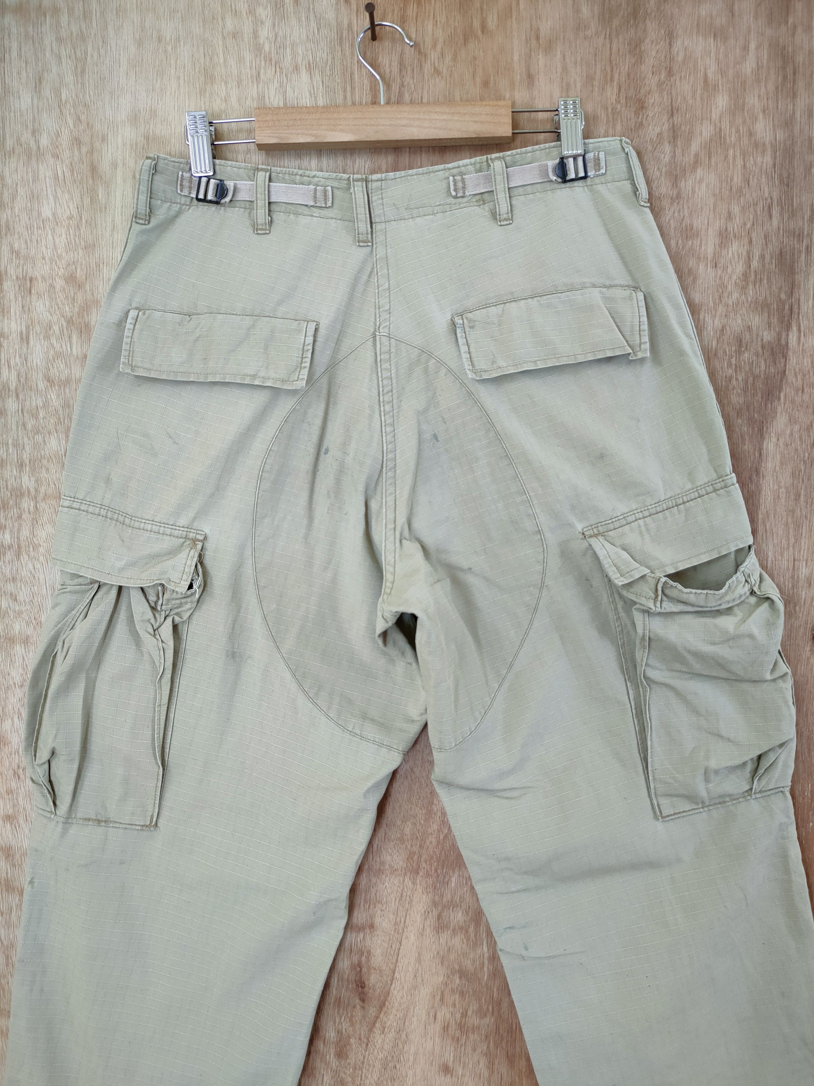 Vintage Vintage military multi pocket cargo pants #46-647 Size US 30 / EU 46 - 9 Thumbnail