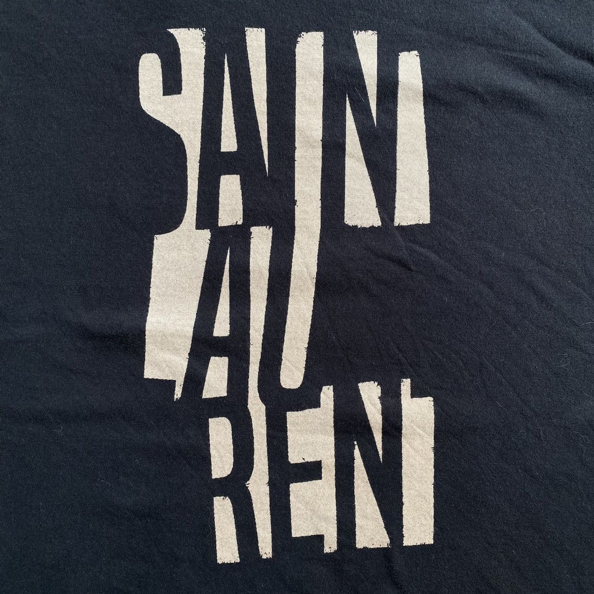 Saint Laurent Paris SLP Logo T Shirt Size US S / EU 44-46 / 1 - 3 Thumbnail