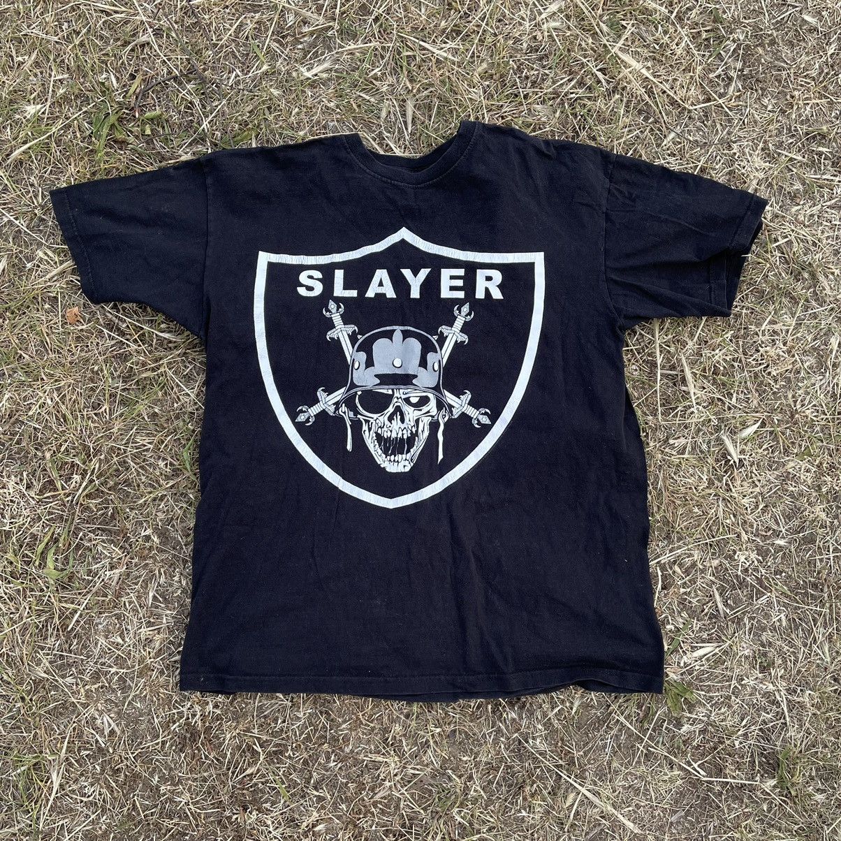Band Tees Vintage Y2K Slayer Sleeveless Art Band Rock Streetwear Size US M / EU 48-50 / 2 - 1 Thumbnail