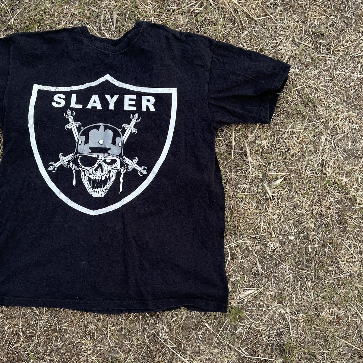 Band Tees Vintage Y2K Slayer Sleeveless Art Band Rock Streetwear Size US M / EU 48-50 / 2 - 2 Thumbnail