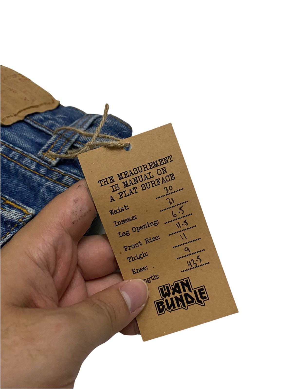 Levi's Vintage Levi’s Distressed Denim Made in USA Size US 30 / EU 46 - 14 Thumbnail