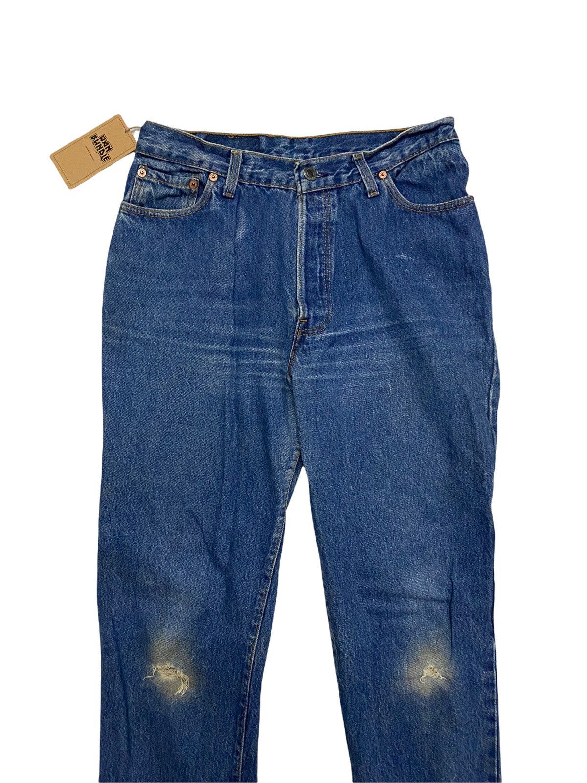 Vintage Levi’s Distressed Denim Made in USA