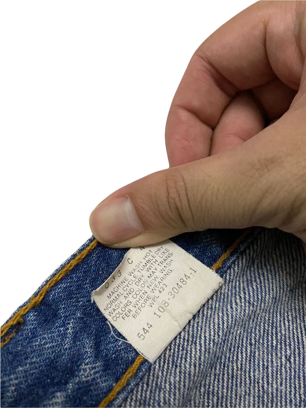Levi's Vintage Levi’s Distressed Denim Made in USA Size US 30 / EU 46 - 11 Thumbnail