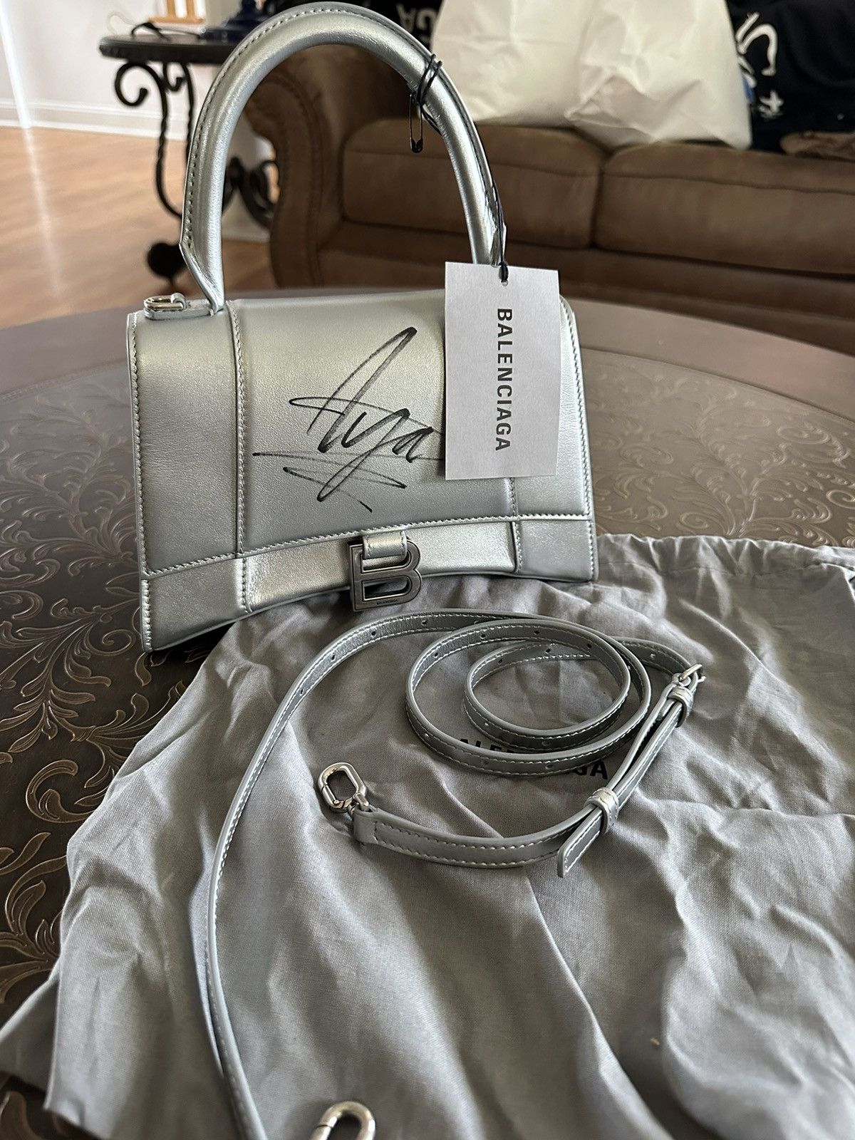 Balenciaga Balenciaga x Aya Nakamura 46/100 Hourglass Bag