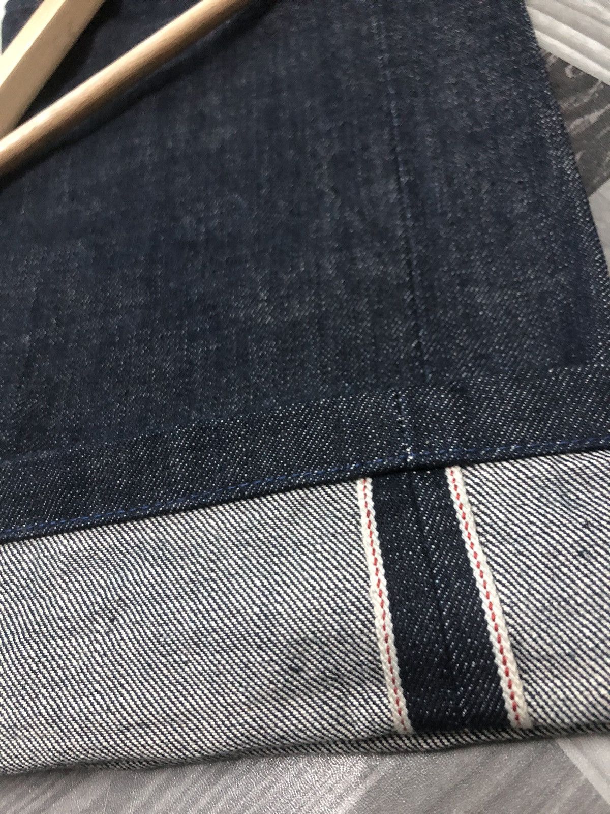 Salvage CUSTOM MADE BY RAW DENIM HOUSE MULTI POCKET CARGO DENIM JEAN Size US 30 / EU 46 - 3 Thumbnail