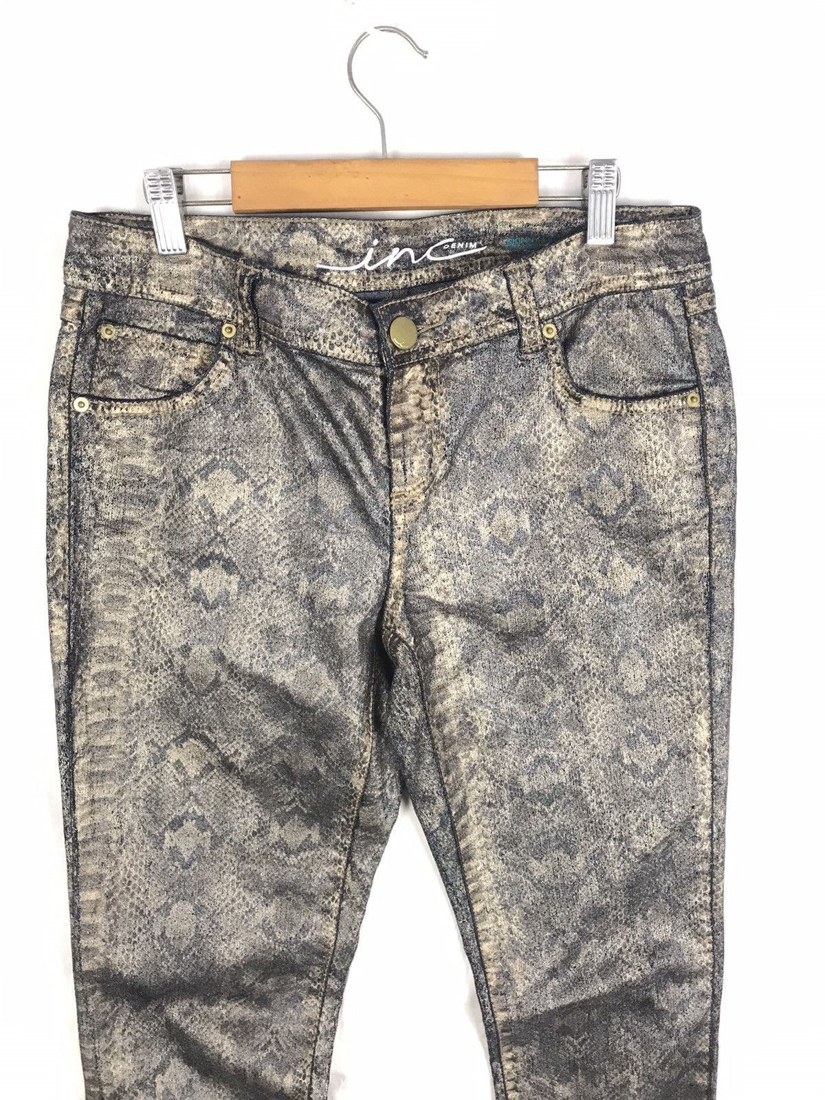 Hysteric Glamour × Japanese Brand Offer accepted ‼️Phyton Skin Inc Denim Skinny Fit Jeans Size US 31 - 3 Thumbnail