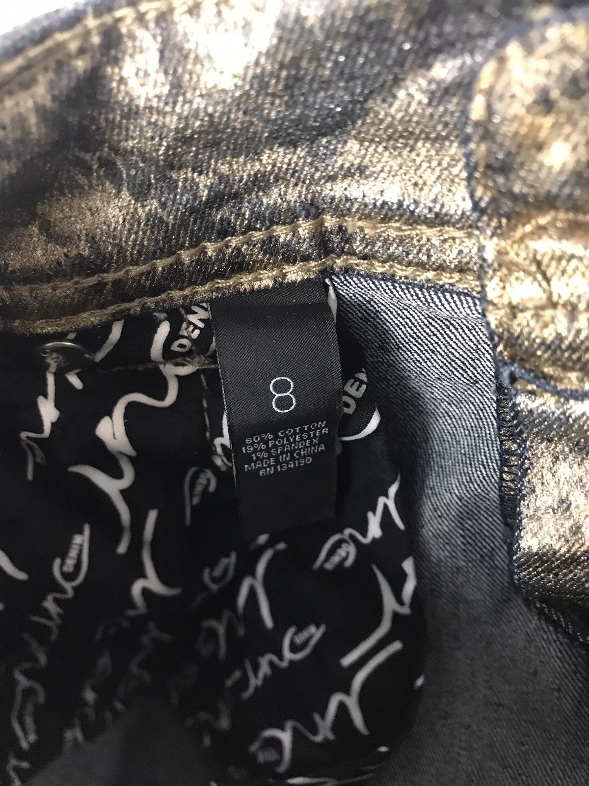 Hysteric Glamour × Japanese Brand Offer accepted ‼️Phyton Skin Inc Denim Skinny Fit Jeans Size US 31 - 13 Thumbnail