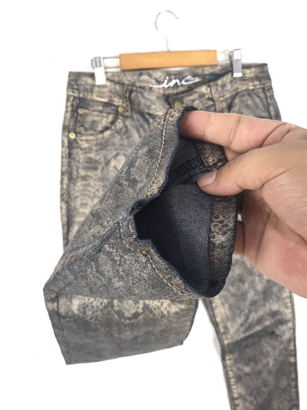 Hysteric Glamour × Japanese Brand Offer accepted ‼️Phyton Skin Inc Denim Skinny Fit Jeans Size US 31 - 5 Thumbnail