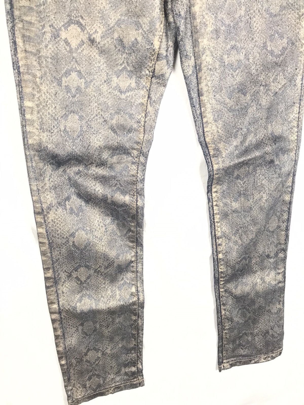 Hysteric Glamour × Japanese Brand Offer accepted ‼️Phyton Skin Inc Denim Skinny Fit Jeans Size US 31 - 4 Thumbnail