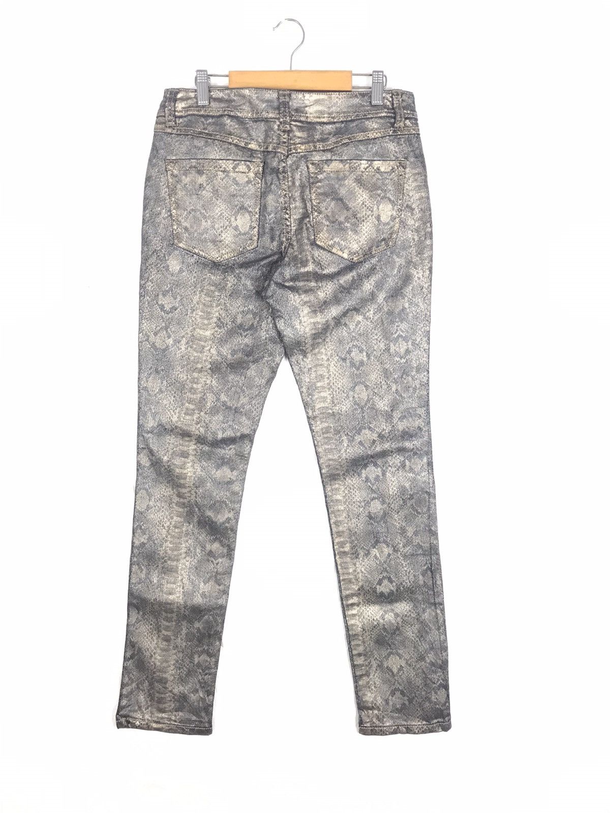 Hysteric Glamour × Japanese Brand Offer accepted ‼️Phyton Skin Inc Denim Skinny Fit Jeans Size US 31 - 2 Thumbnail
