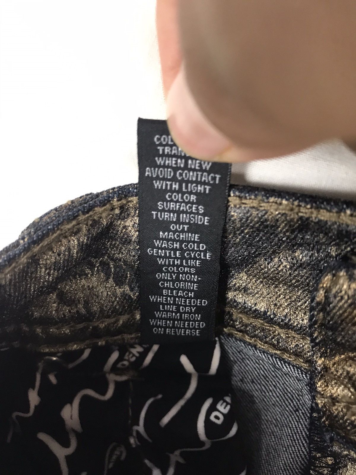 Hysteric Glamour × Japanese Brand Offer accepted ‼️Phyton Skin Inc Denim Skinny Fit Jeans Size US 31 - 14 Thumbnail