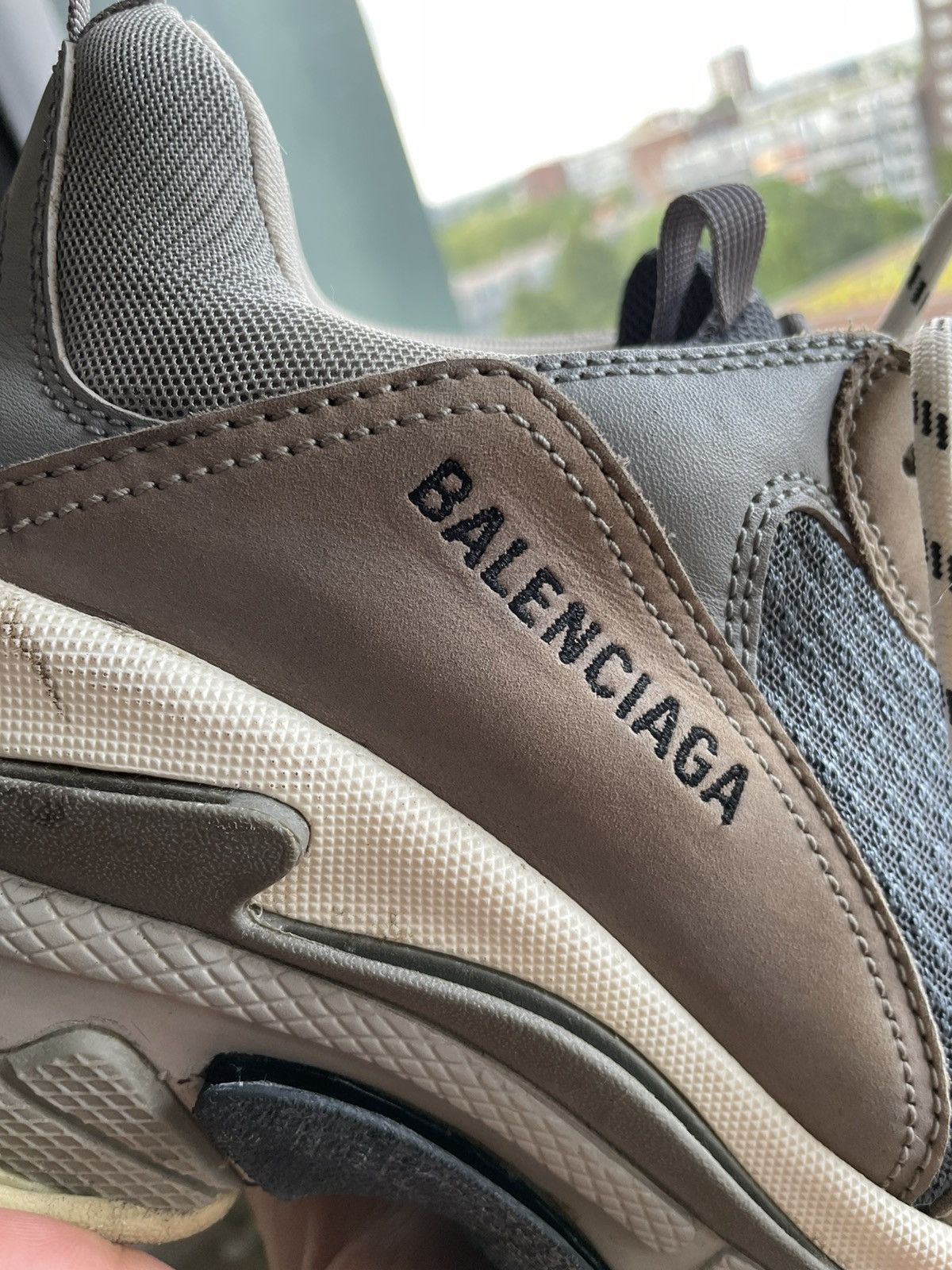 Balenciaga Triple S Trainer Grey Size US 10 / EU 43 - 2 Thumbnail