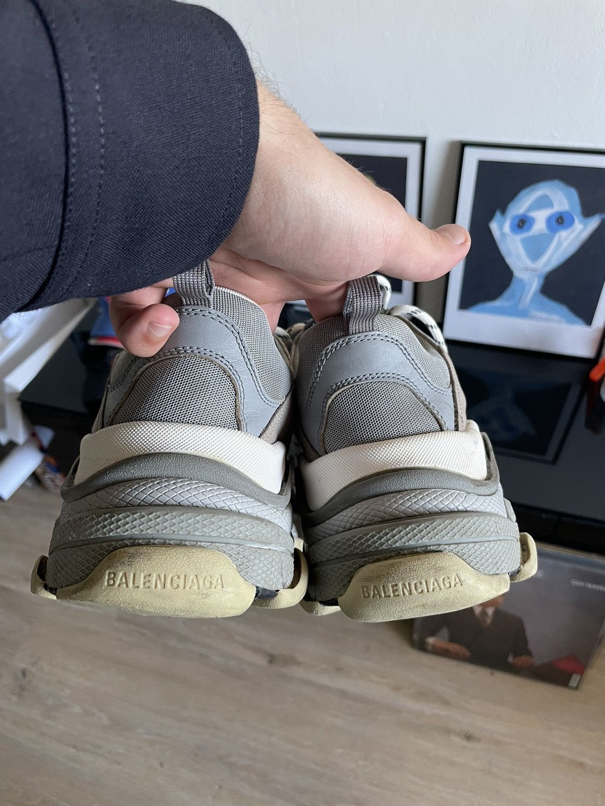 Balenciaga Triple S Trainer Grey Size US 10 / EU 43 - 6 Thumbnail