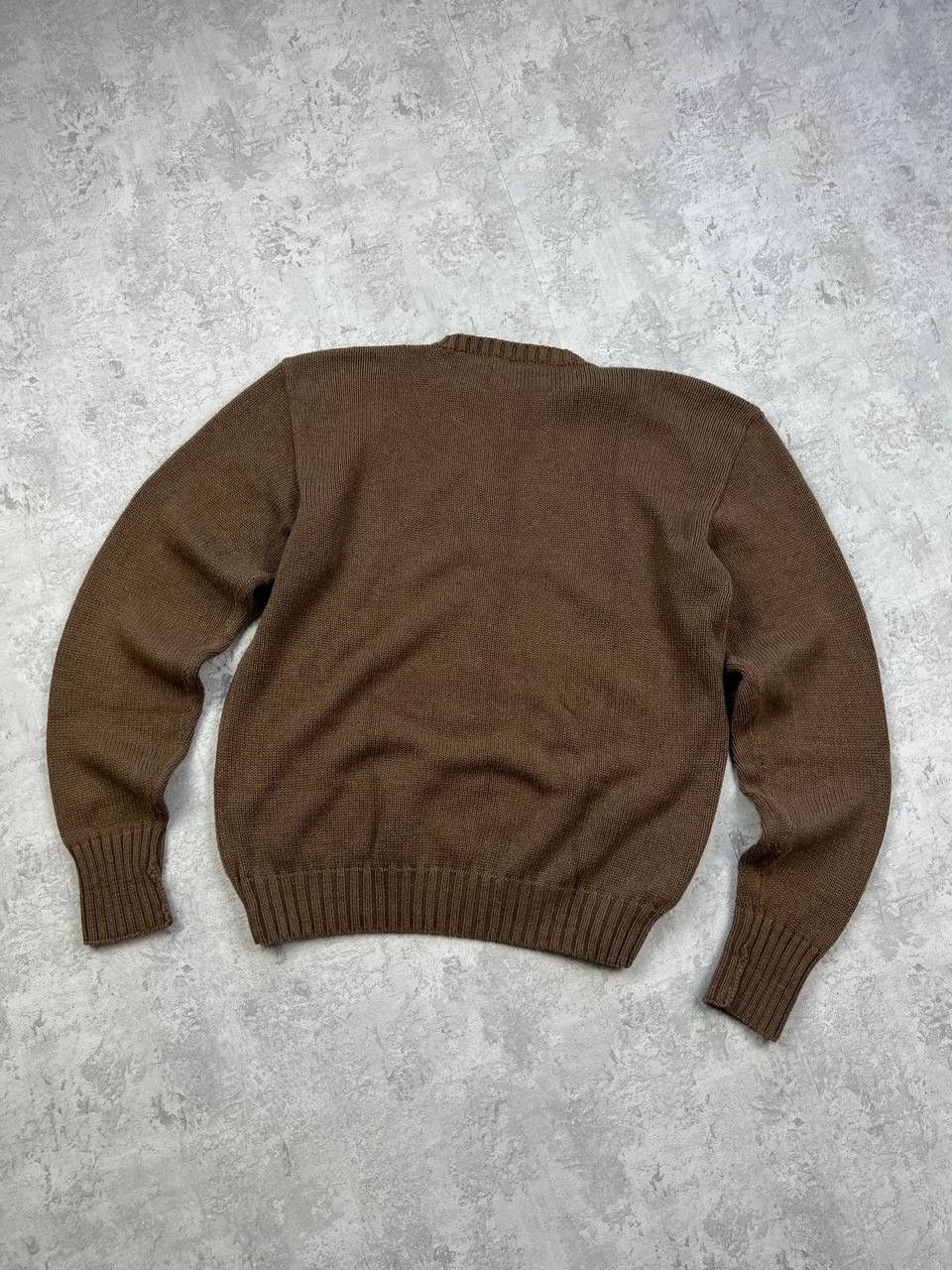 Polo Ralph Lauren Vintage Polo Ralph Lauren Brown Sweater Size US M / EU 48-50 / 2 - 7 Thumbnail