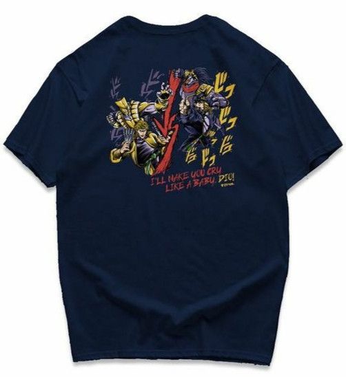 Anime × Japanese Brand 🔥Limited🔥Jojo Bizarre Adventure - Dio VS Jotaro Size US M / EU 48-50 / 2 - 3 Thumbnail