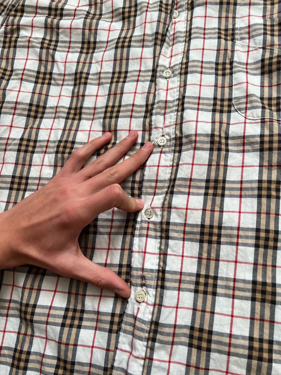 Burberry Vintage Burberrys Nova Check Shirt Size US XL / EU 56 / 4 - 10 Thumbnail