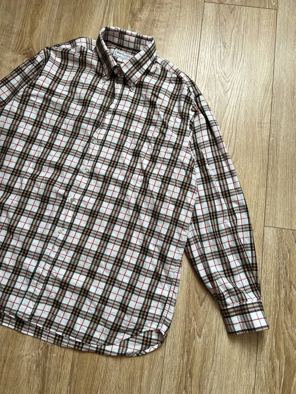 Burberry Vintage Burberrys Nova Check Shirt Size US XL / EU 56 / 4 - 4 Thumbnail