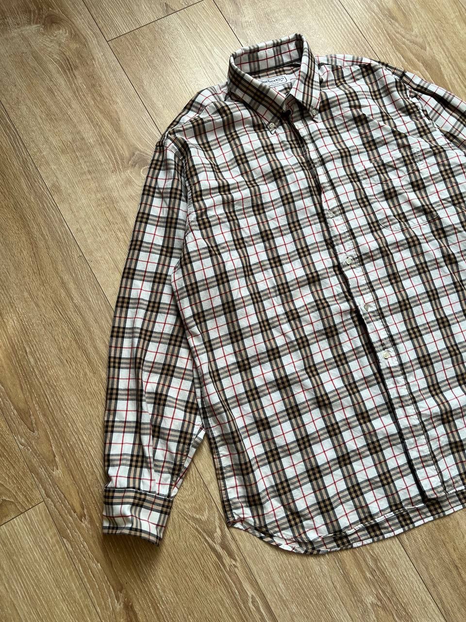Burberry Vintage Burberrys Nova Check Shirt Size US XL / EU 56 / 4 - 2 Thumbnail