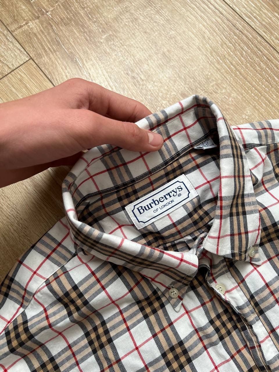 Burberry Vintage Burberrys Nova Check Shirt Size US XL / EU 56 / 4 - 8 Thumbnail