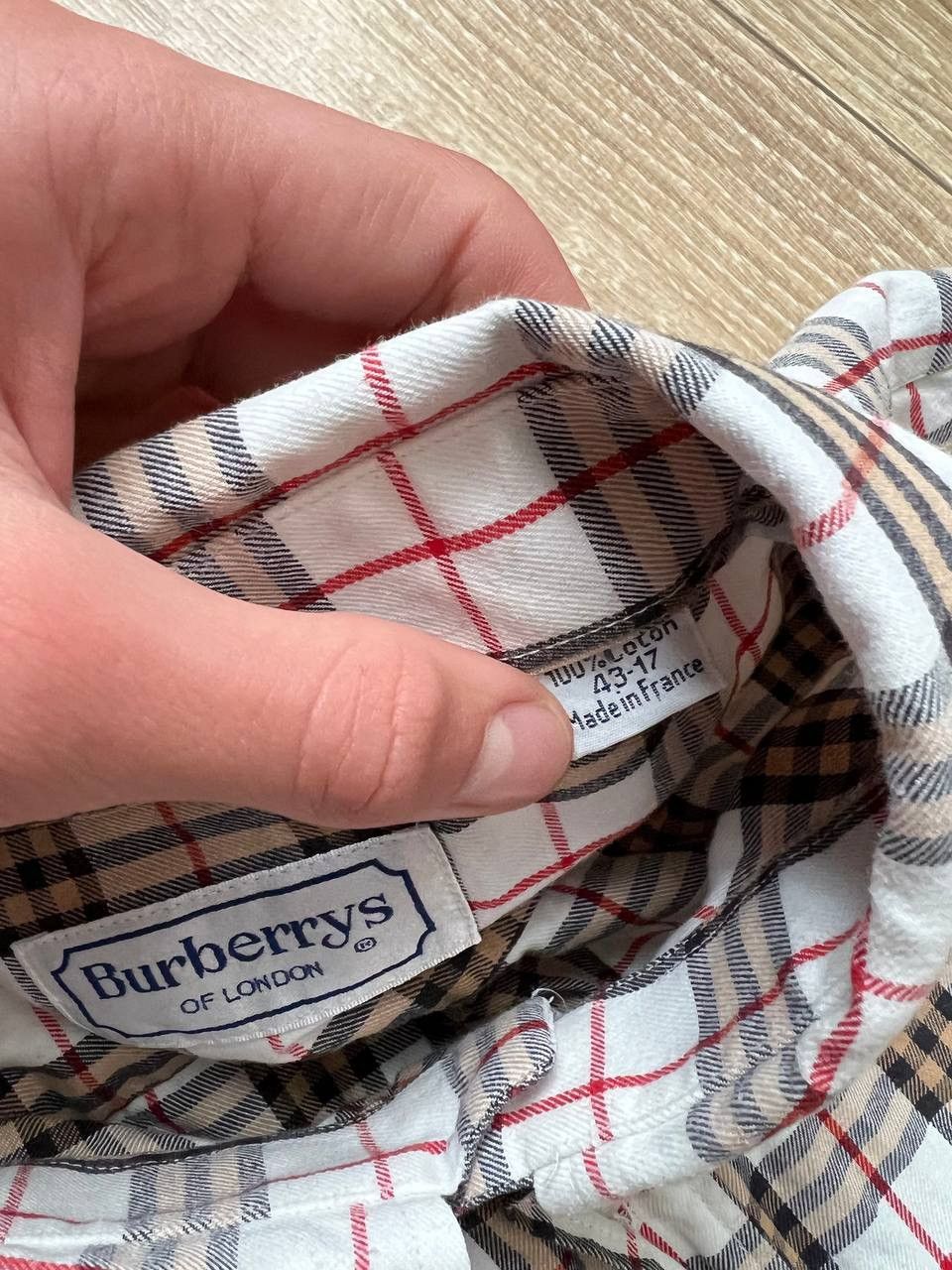 Burberry Vintage Burberrys Nova Check Shirt Size US XL / EU 56 / 4 - 9 Thumbnail