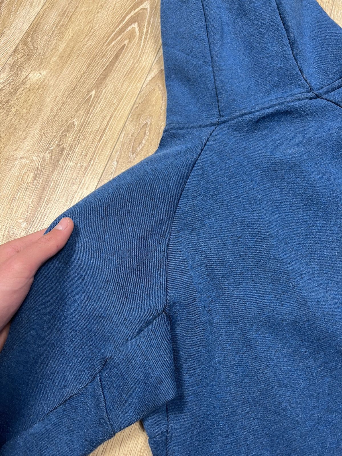 Nike Tech Fleece blue Zip up Hoodie