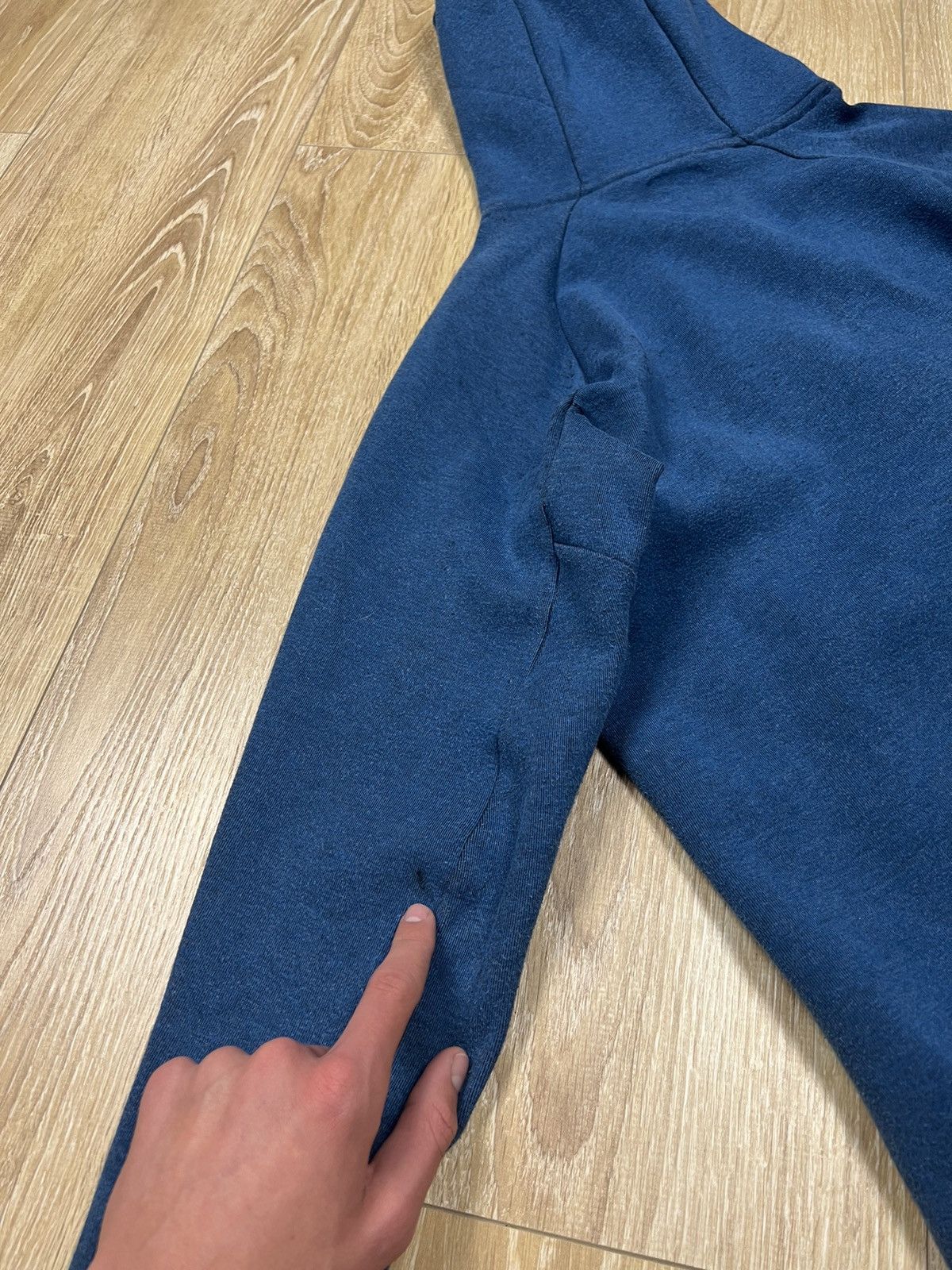 Nike Tech Fleece blue Zip up Hoodie