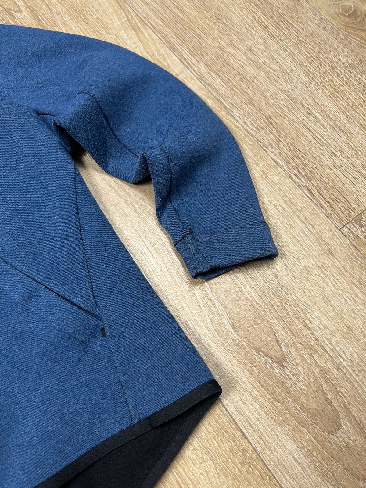 Nike Tech Fleece blue Zip up Hoodie