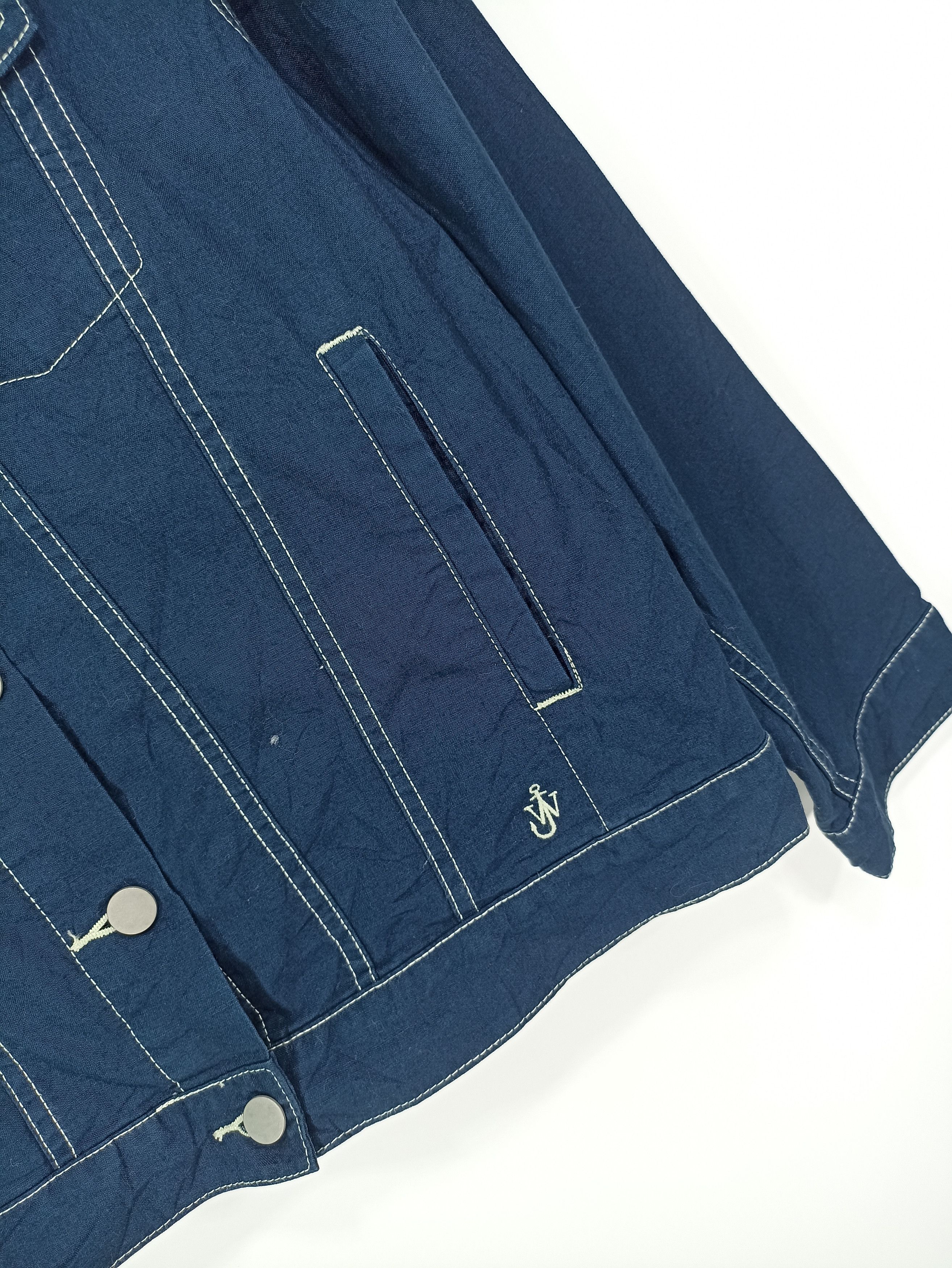 JW Anderson × Japanese Brand × Uniqlo Jw Anderson Uniqlo Trucker Jacket Size L / US 10 / IT 46 - 5 Thumbnail