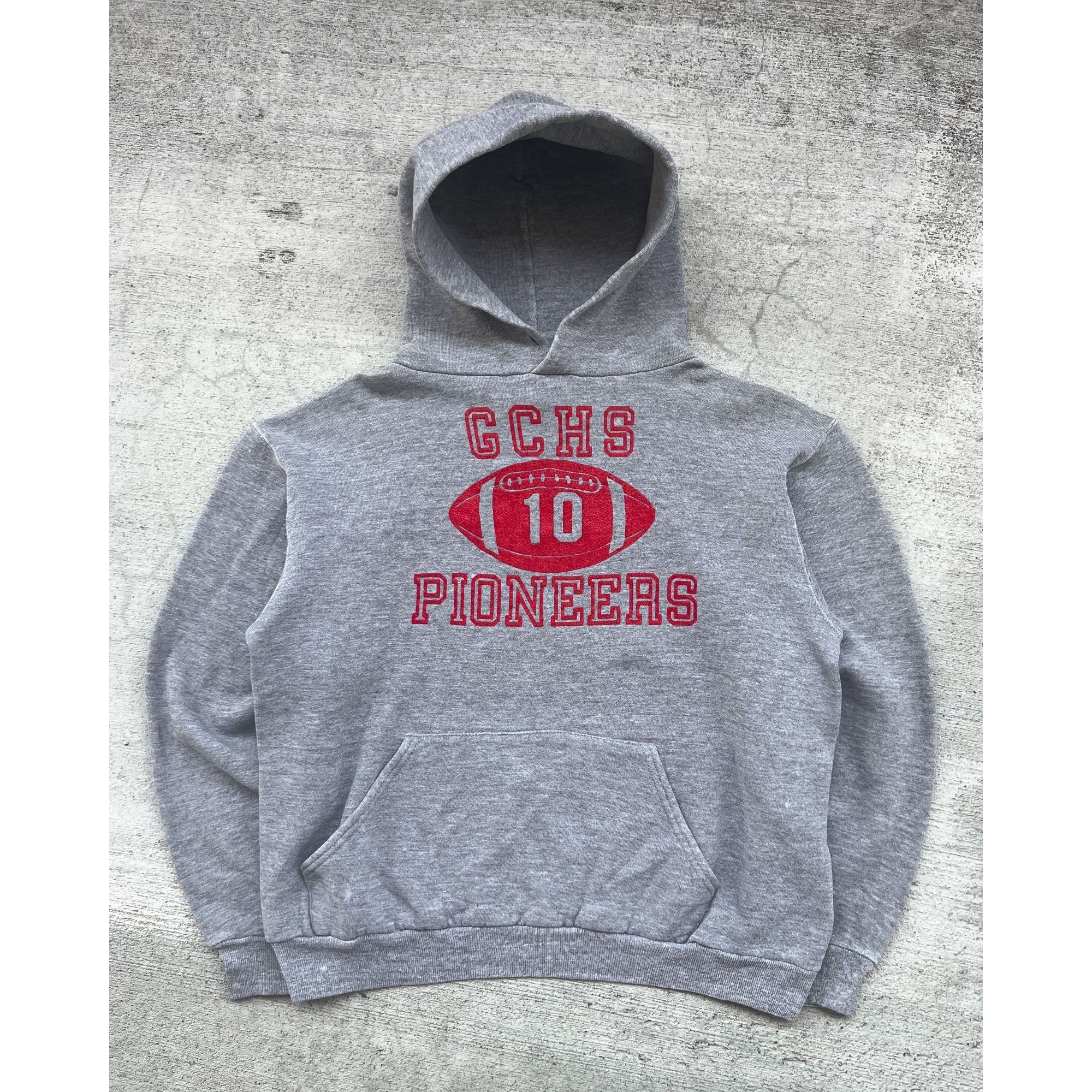 1980s Russell Athletic GCHS Football Hoodie - Size Small