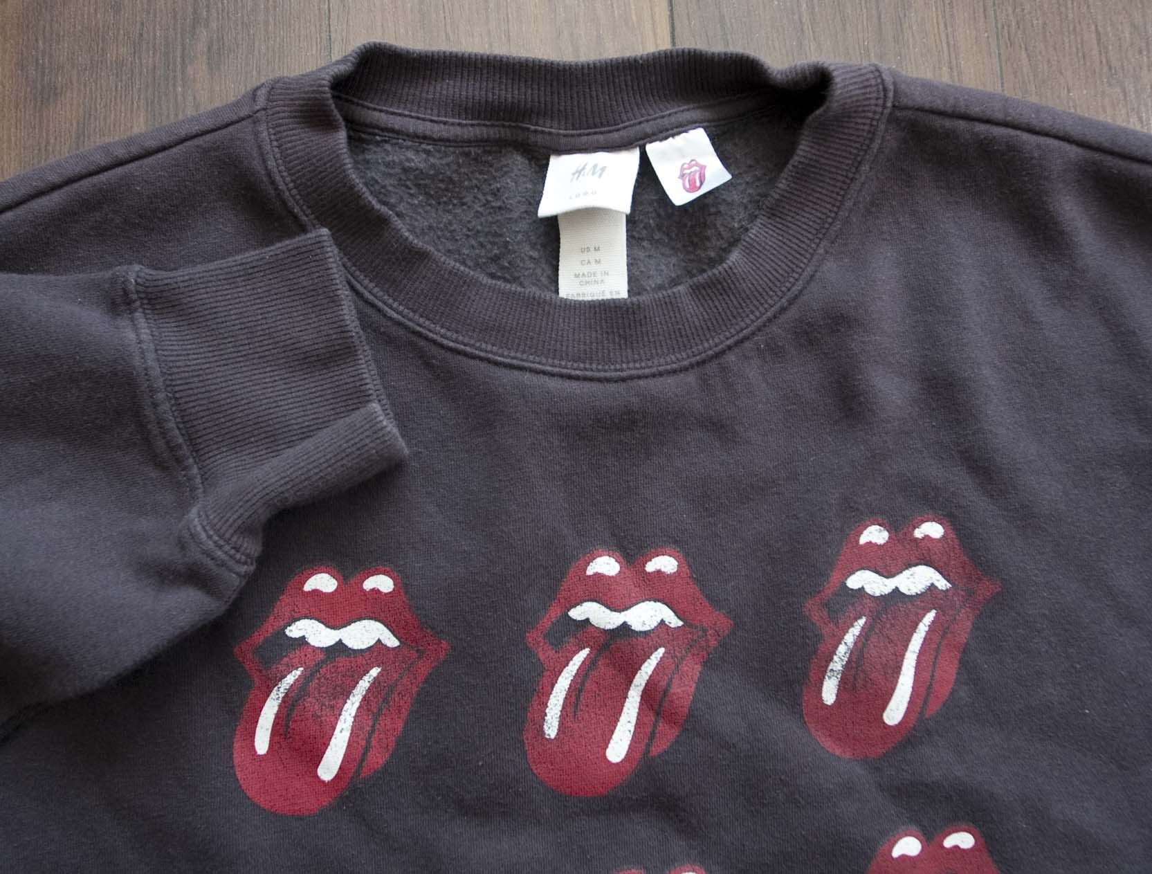 H&M The Rolling Stones x H&M Sweatshirt Size M Size US M / EU 48-50 / 2 - 2 Thumbnail