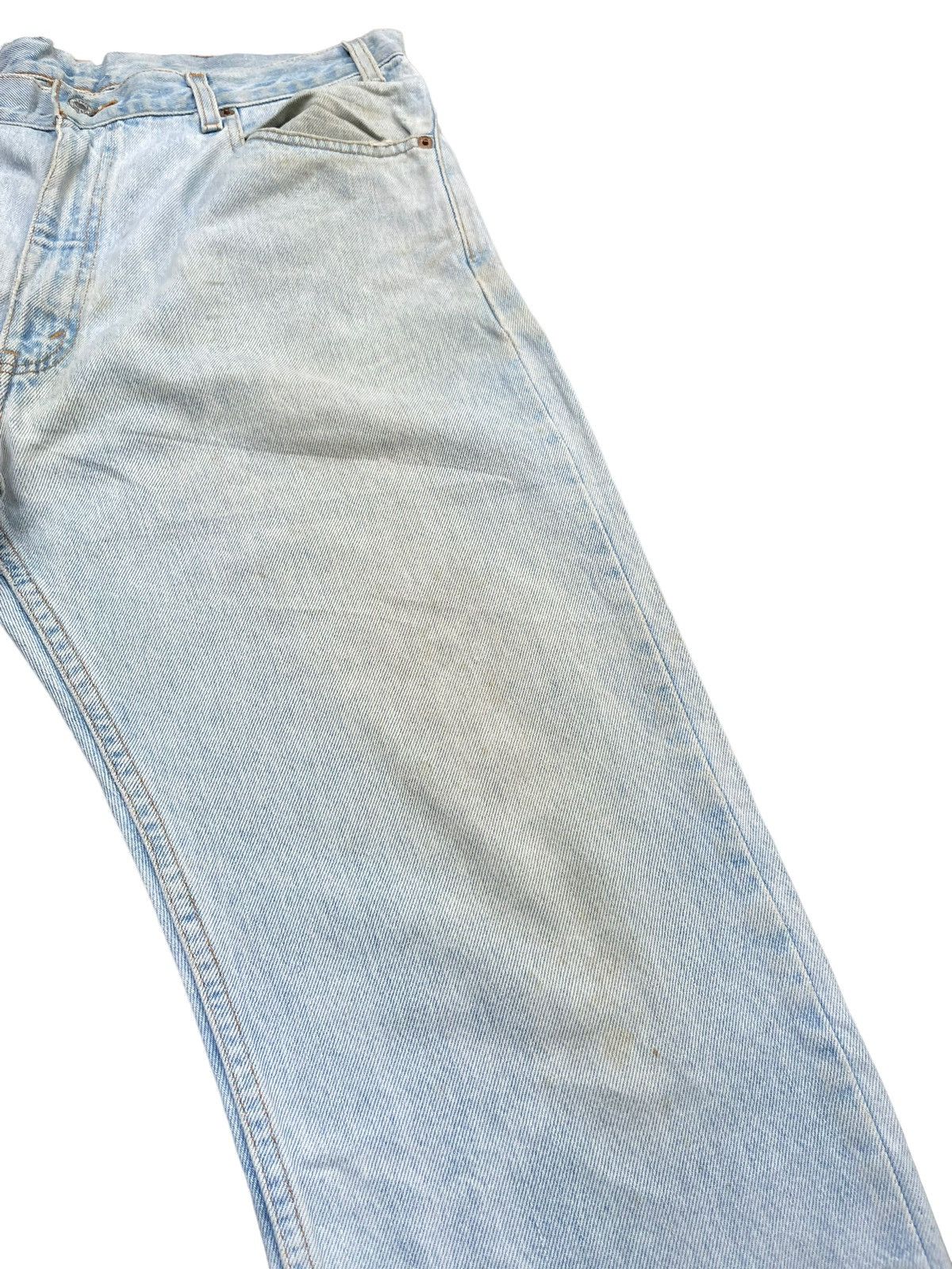Levi's × Vintage Vintage 2002 Levis 505 e Faded Wash Denim Size US 36 / EU 52 - 4 Thumbnail