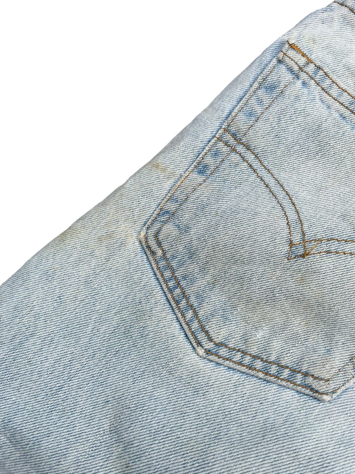 Levi's × Vintage Vintage 2002 Levis 505 e Faded Wash Denim Size US 36 / EU 52 - 11 Thumbnail