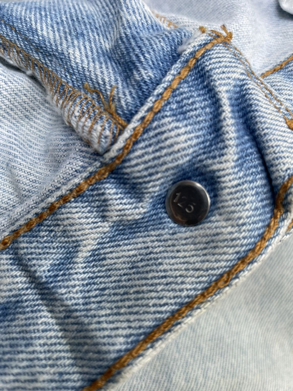 Levi's × Vintage Vintage 2002 Levis 505 e Faded Wash Denim Size US 36 / EU 52 - 19 Thumbnail