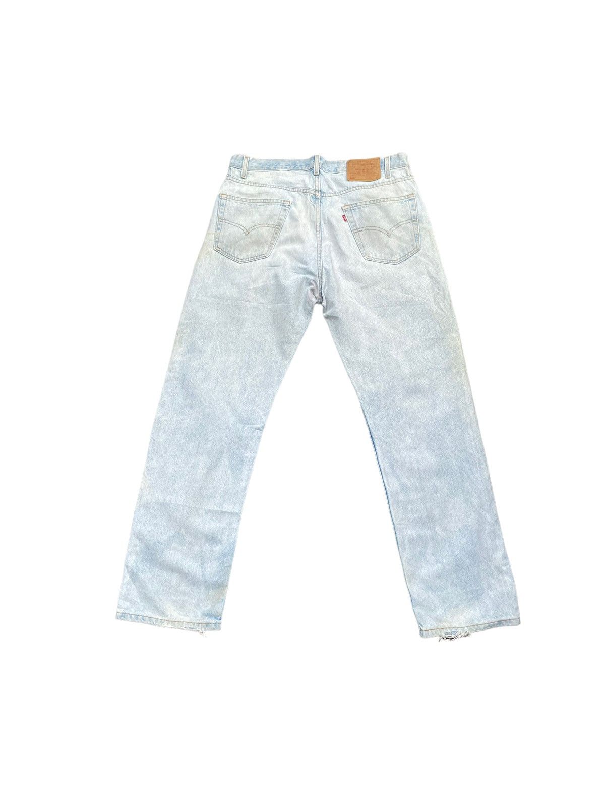 Levi's × Vintage Vintage 2002 Levis 505 e Faded Wash Denim Size US 36 / EU 52 - 8 Thumbnail