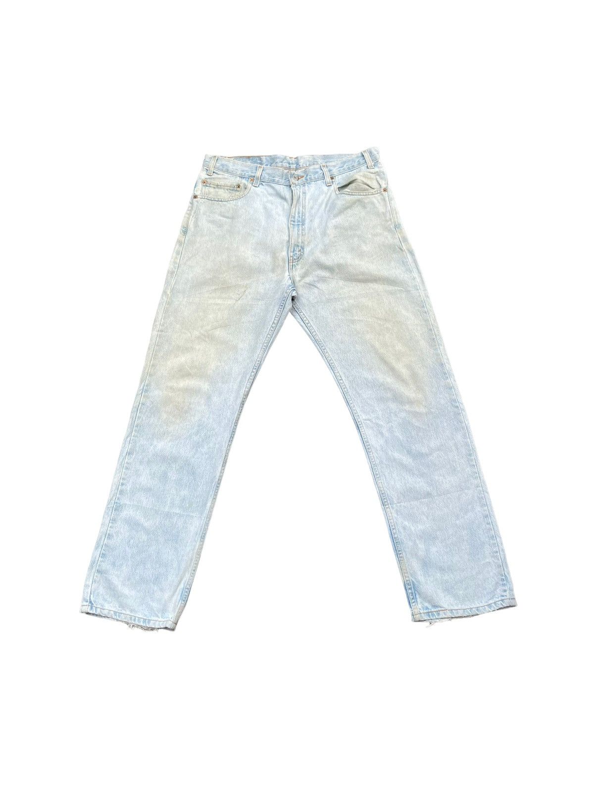 Levi's × Vintage Vintage 2002 Levis 505 e Faded Wash Denim Size US 36 / EU 52 - 1 Thumbnail