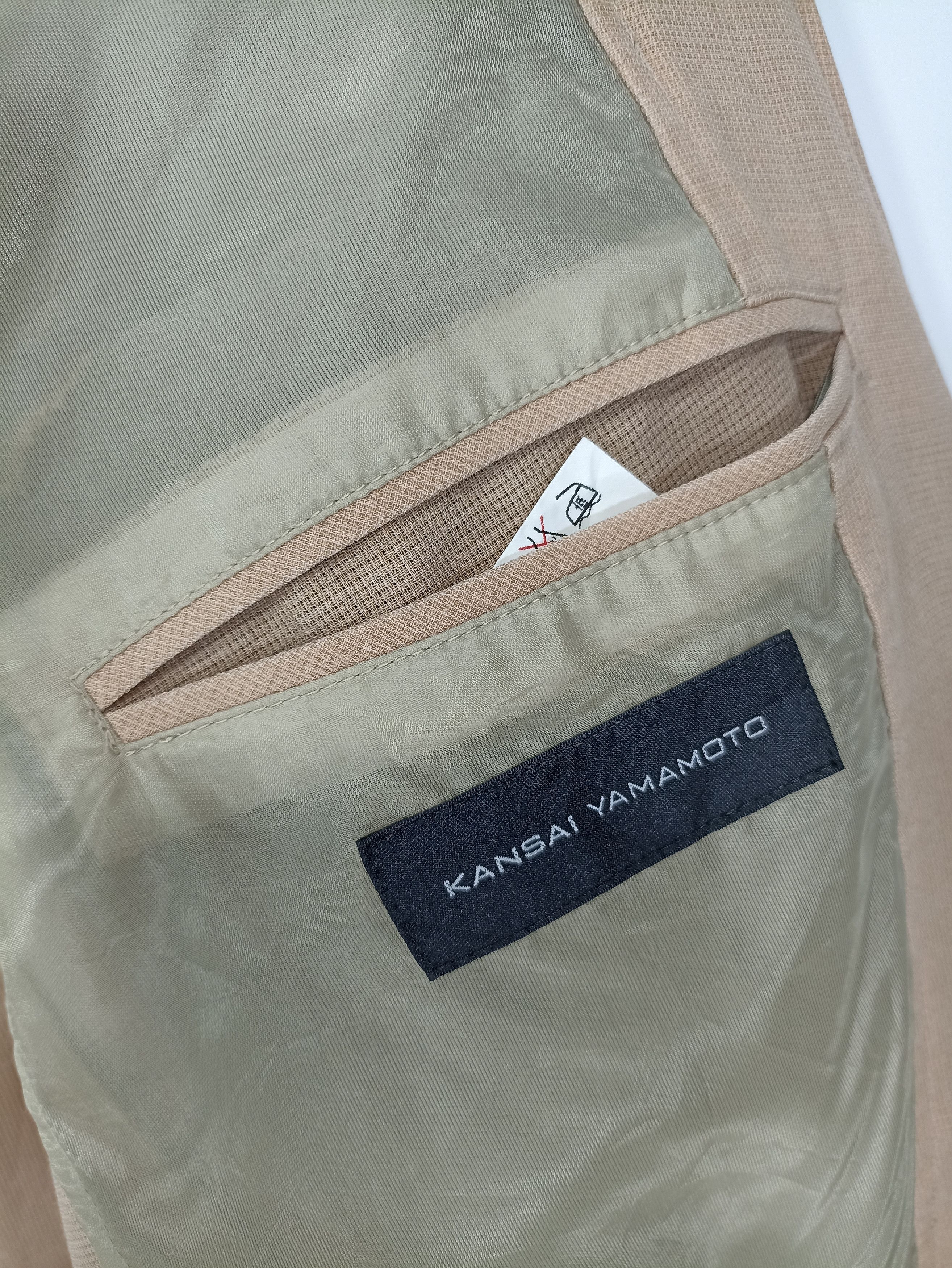 Designer × Japanese Brand × Kansai Yamamoto Kansai Yamamoto Mesh Blazer Size US M / EU 48-50 / 2 - 11 Thumbnail